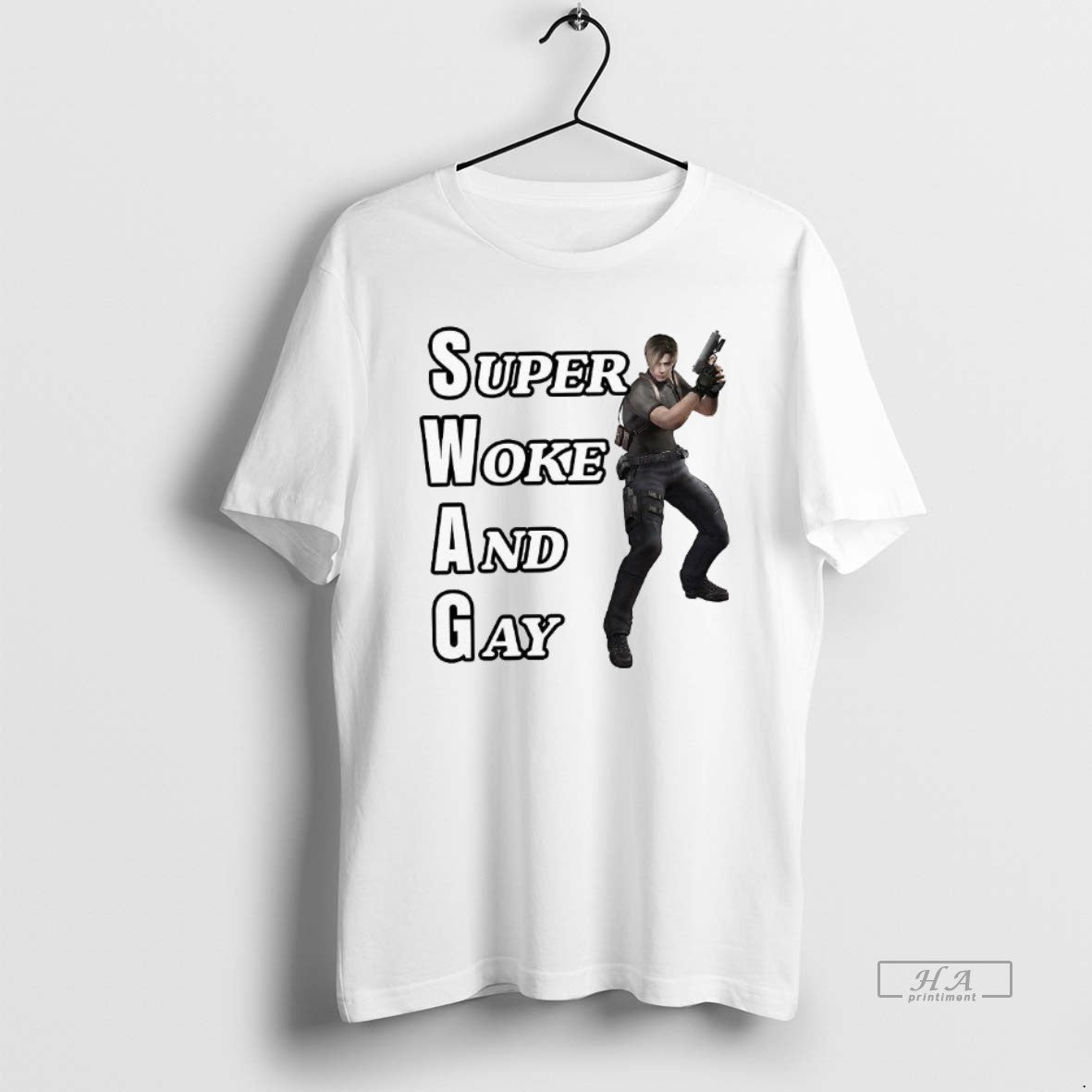 Official Swag Leon Super Woke And Gay T-Shirts, Hoodie, Sweatshirt | HypeDripTees.com