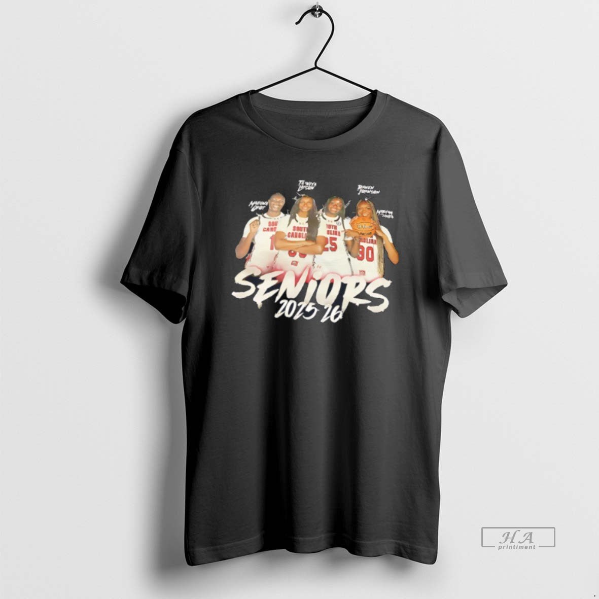 Official Seniors 2025 2026 South Carolina Womens Basketball Tee Hoodie, Sweatshirt | HypeDripTees.com