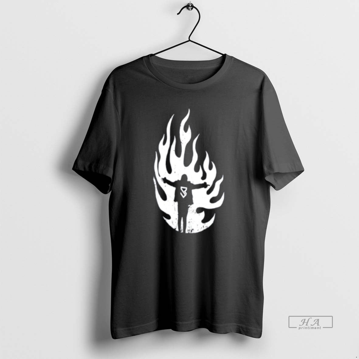 Official Seth Rollins Flames Fire Tee Hoodie, Sweatshirt | HypeDripTees.com