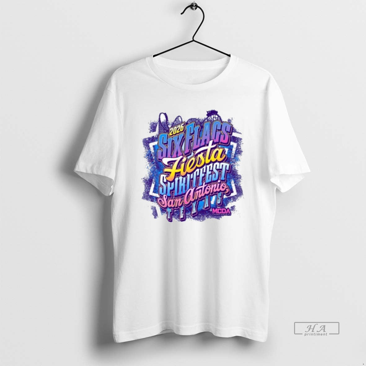 Official Six Flags Fiesta San Antonio Tx 2026 T-Shirts, Hoodie, Sweatshirt | HypeDripTees.com