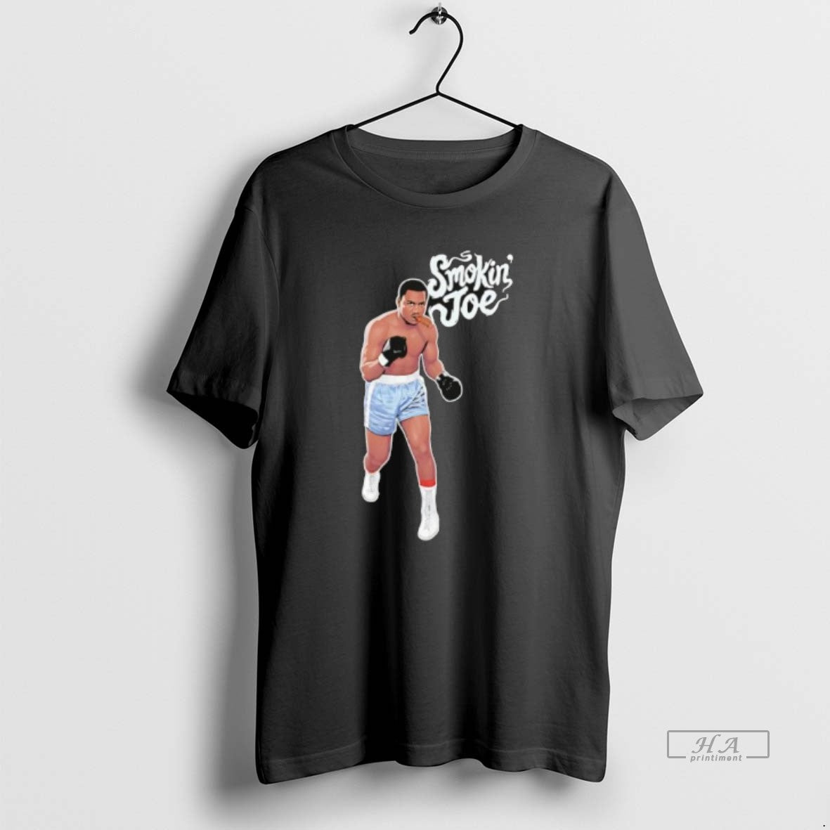 Official Smokin Joe Frazier Boxer Smoking A Cigar T-Shirts, Hoodie, Sweatshirt | HypeDripTees.com