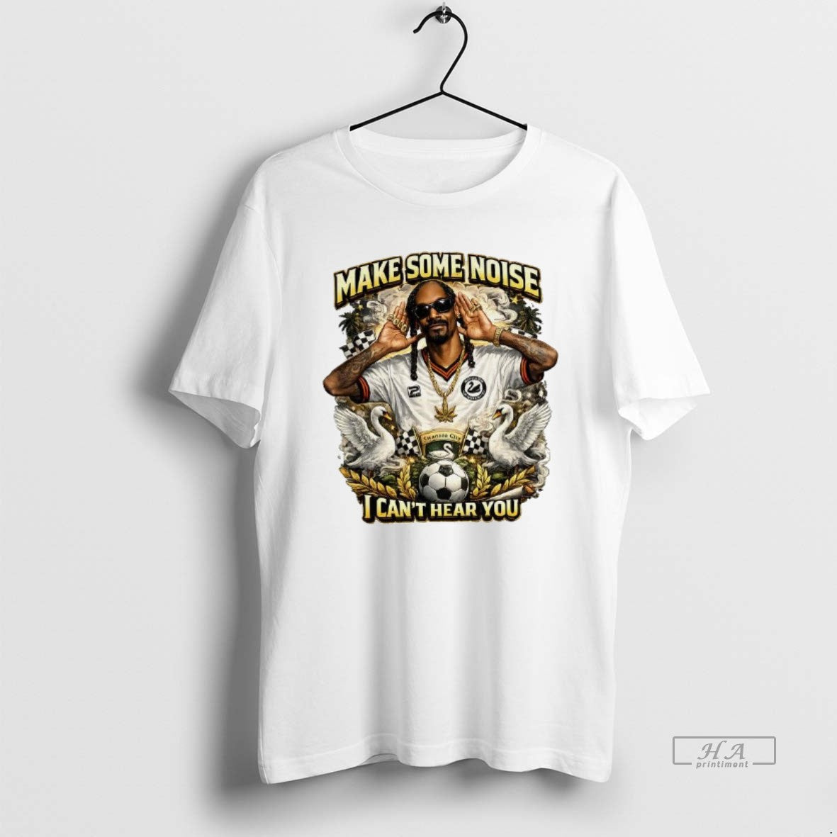 Official Snoop Dogg Make Some Noise I Cant Hear You Swansea City Afc T-Shirts, Hoodie, Sweatshirt | HypeDripTees.com