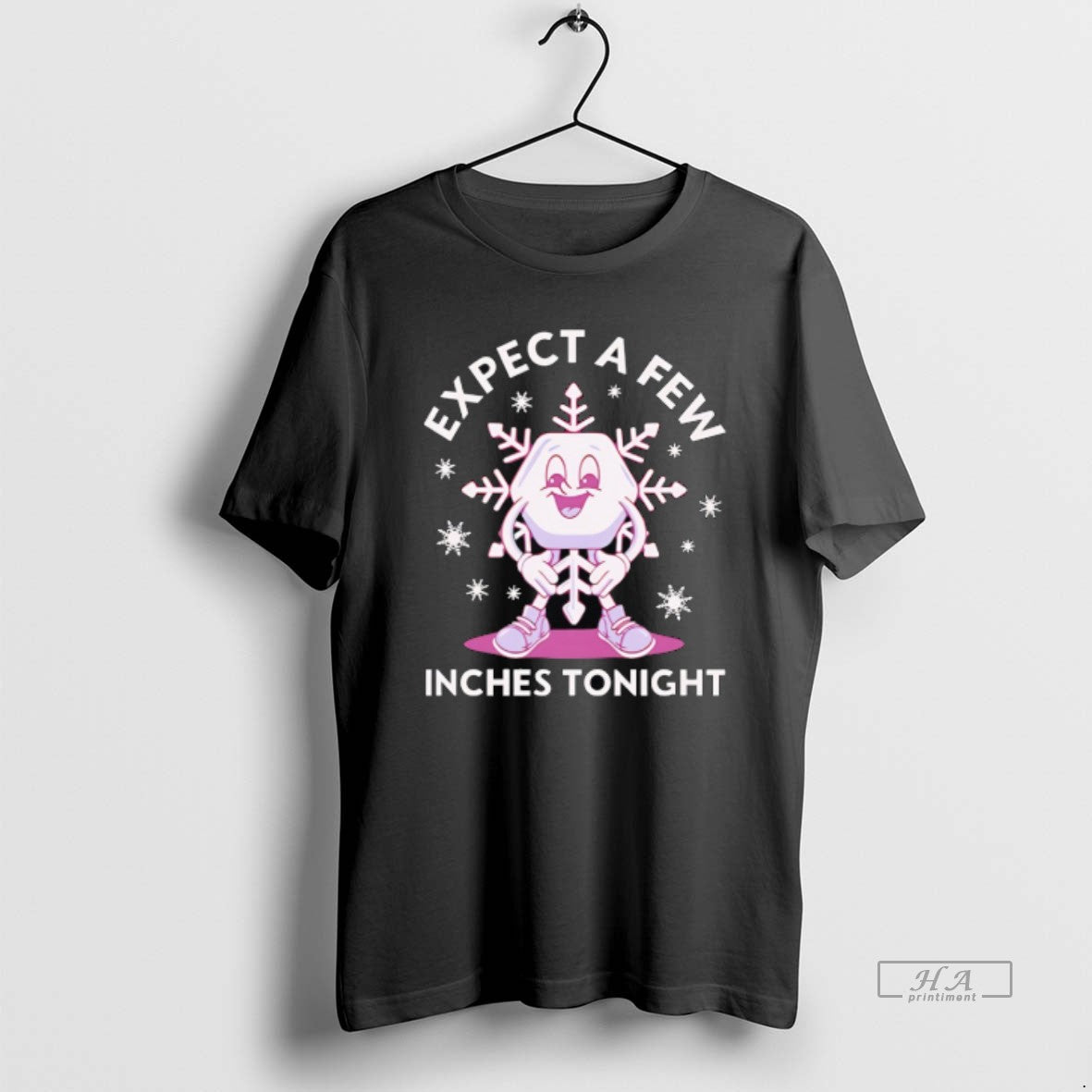 Official Snowman Expect A Few Inches Tonight Funny T-Shirts, Hoodie, Sweatshirt | HypeDripTees.com