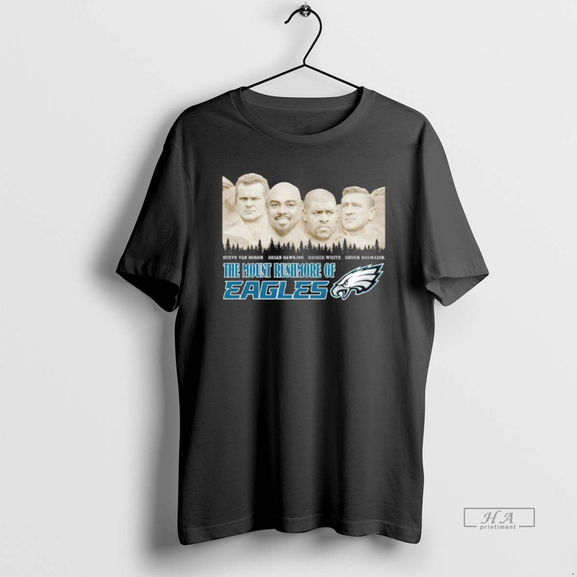 Official Steve Van Buren Brian Dawkins Reggie White Chuck Bednarik The Mount Rushmore Of Philadelphia T-Shirts, Hoodie,...