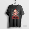 Official Stranger Christmas Demogorgon Ugly Christmas Lights