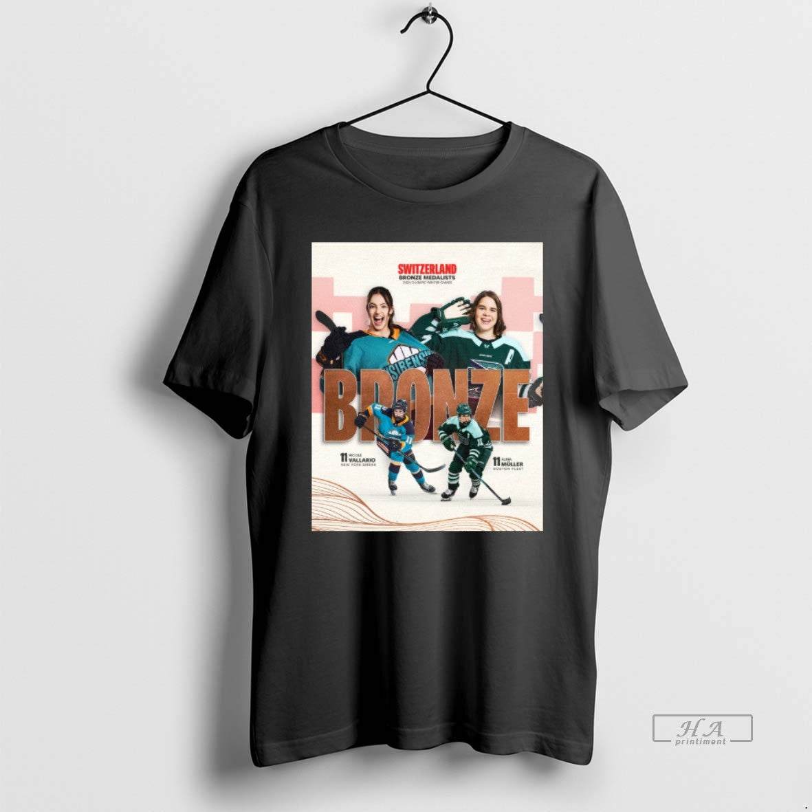 Official Switzerland Hockey Bronze Medallists 2026 Olympic Winter Games Milano Cortina 2026 T-Shirts, Hoodie, Sweatshirt