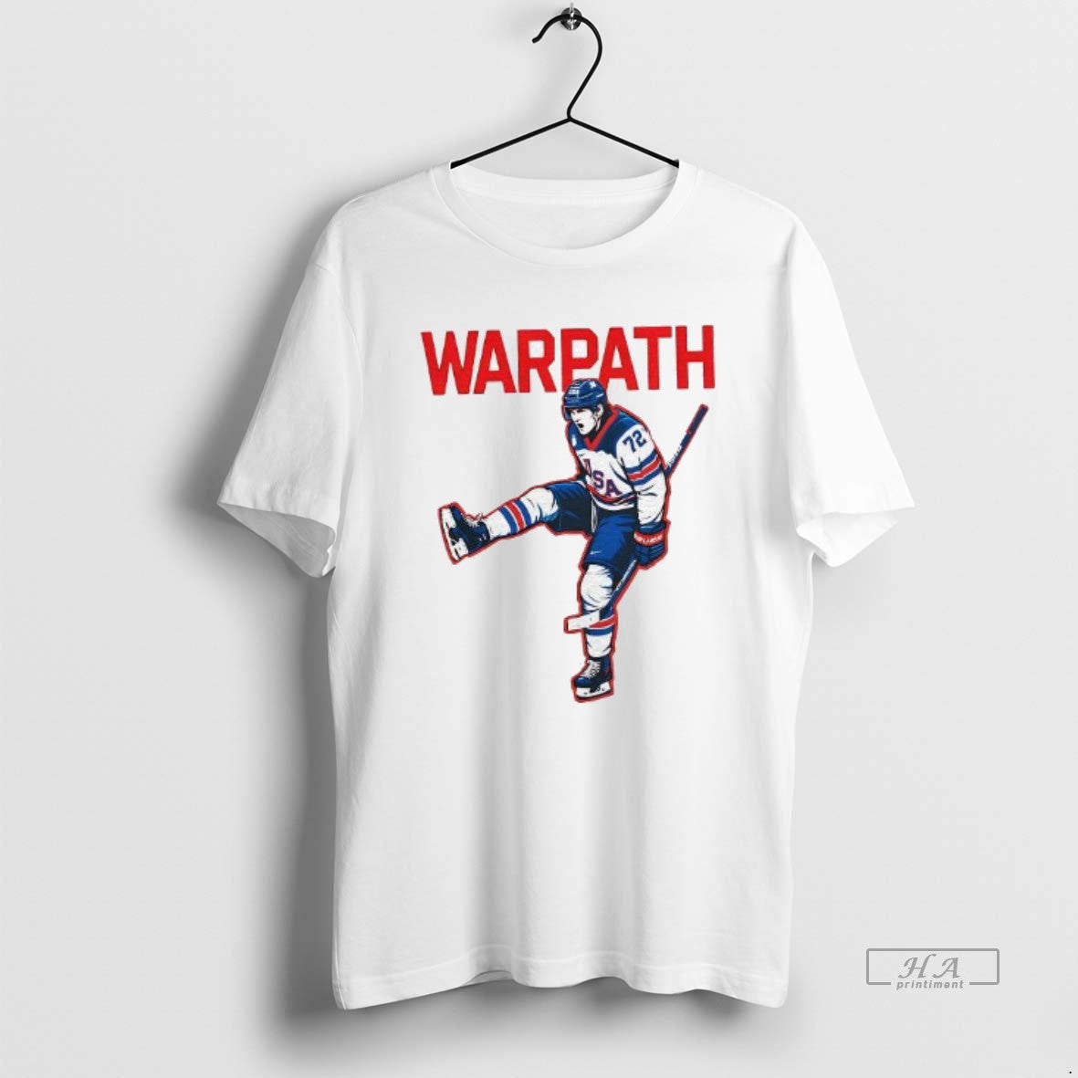 Official Tage Thompson Warpath Team Usa Hockey World Champions 2026 T-Shirts, Hoodie, Sweatshirt | HypeDripTees.com
