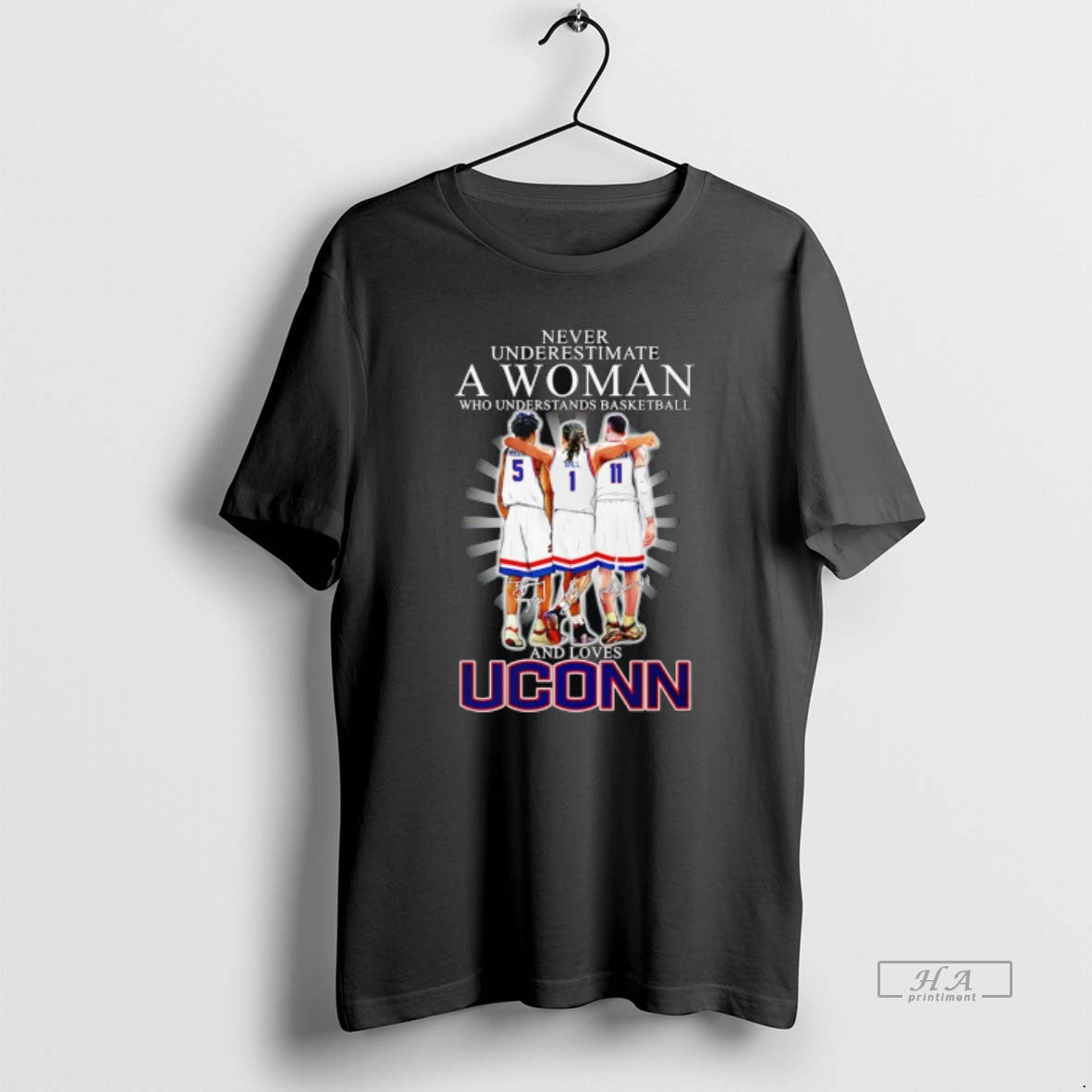 Official Tarris Reed Jr Solo Ball Alex Karaban Uconn Huskies Never Underestimate A Woman Who T-Shirts, Hoodie, Sweatshirt