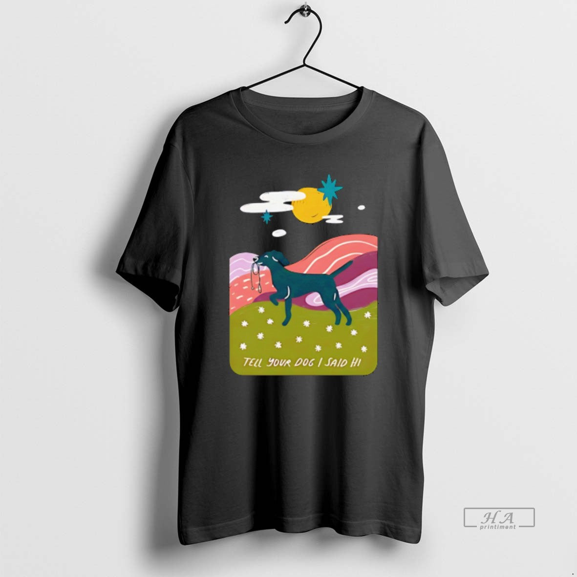 Official Tell Your Dog I Said Hi Nature Window T-Shirts, Hoodie, Sweatshirt | HypeDripTees.com