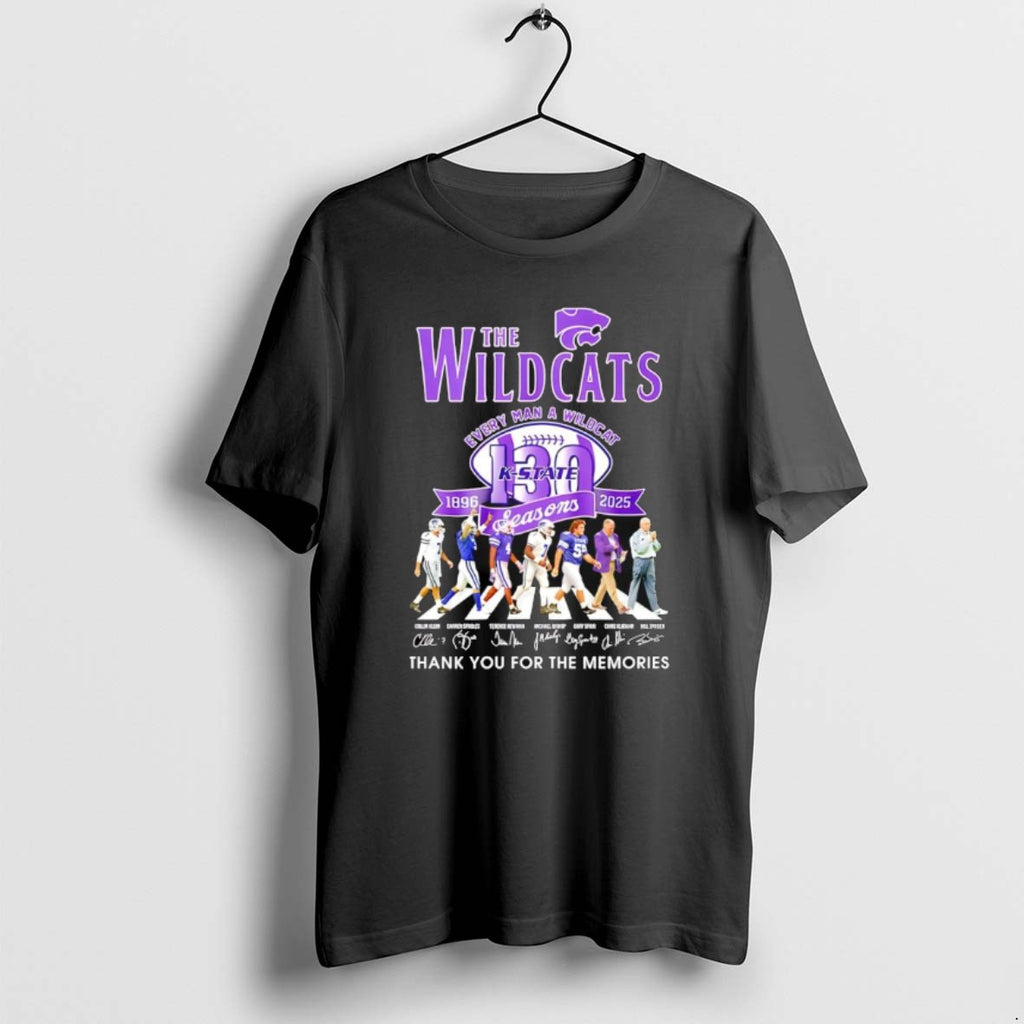 Official The Kansas State Wildcats Every Man A Wildcat 1896 2025 Signatures Seasons