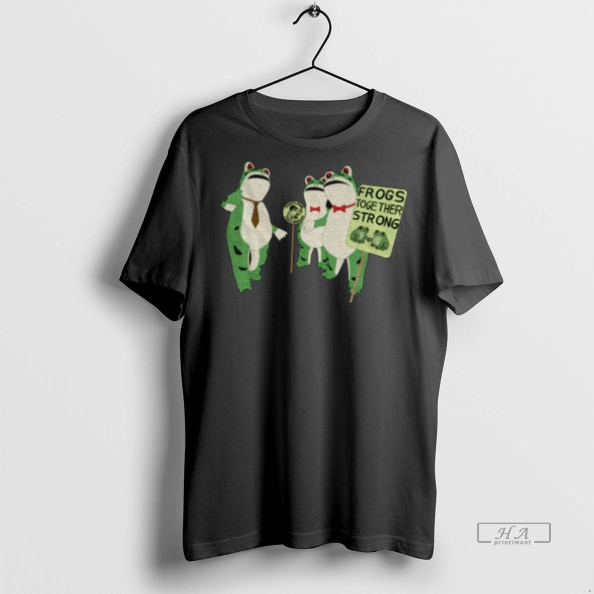 Official Trendy Portland Frog Frogs Together Strong Tee Sweater