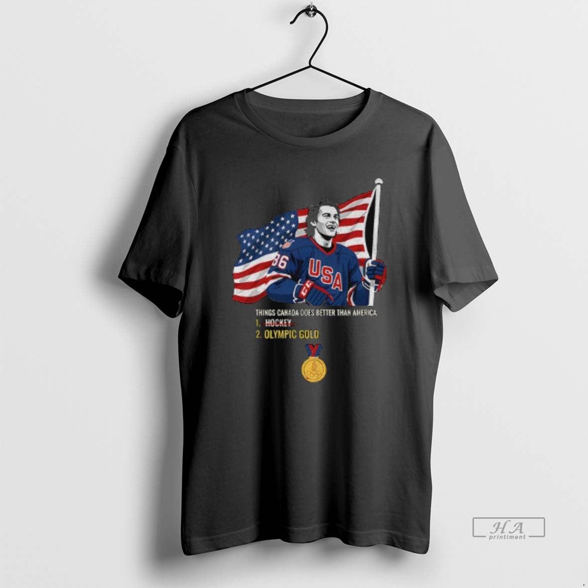 Official Usa Mens Hockey Team Things Canada Does Better Than America Olympic Gold T-Shirts, Hoodie, Sweatshirt