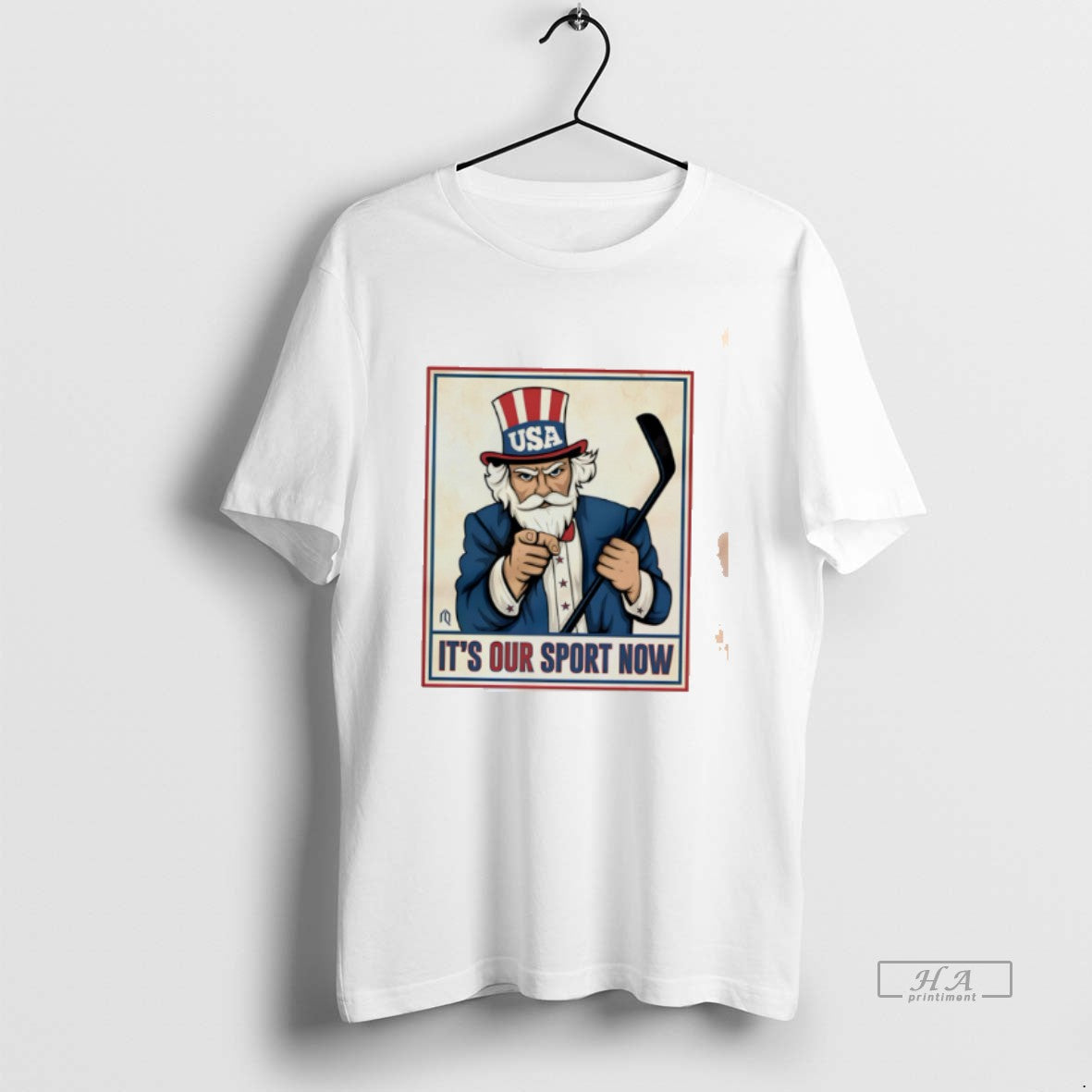 Official Usa Olympic Gold Medal Hockey Jack Hughes Its Our Sport Now Tee Hoodie, Sweatshirt | HypeDripTees.com
