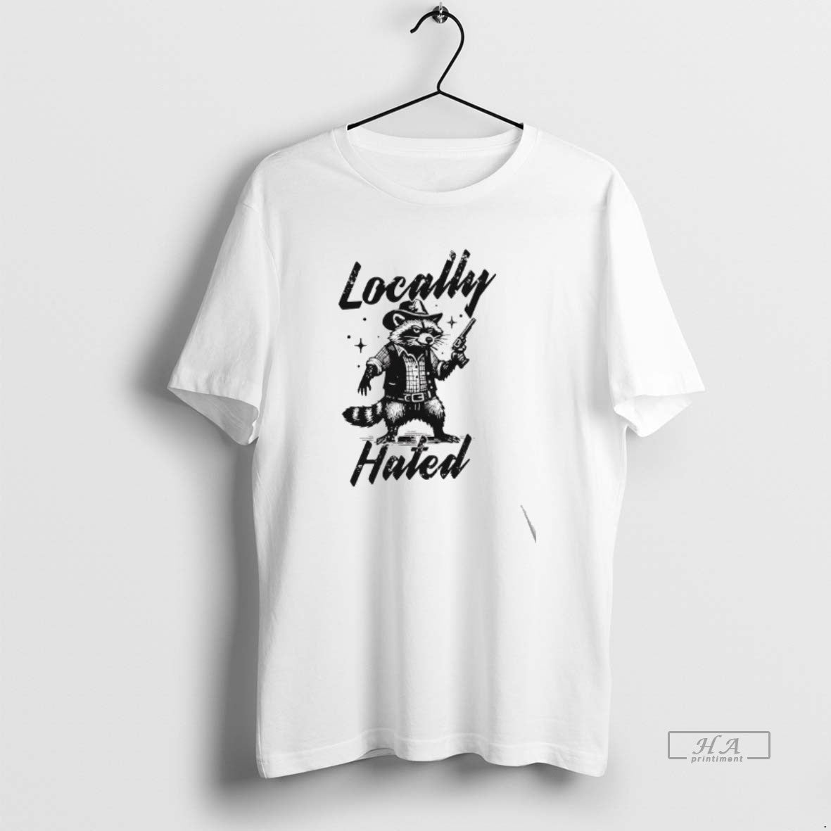 Official W0v7html Cowboy Raccoon Locally Hated T-Shirts, Hoodie, Sweatshirt | HypeDripTees.com