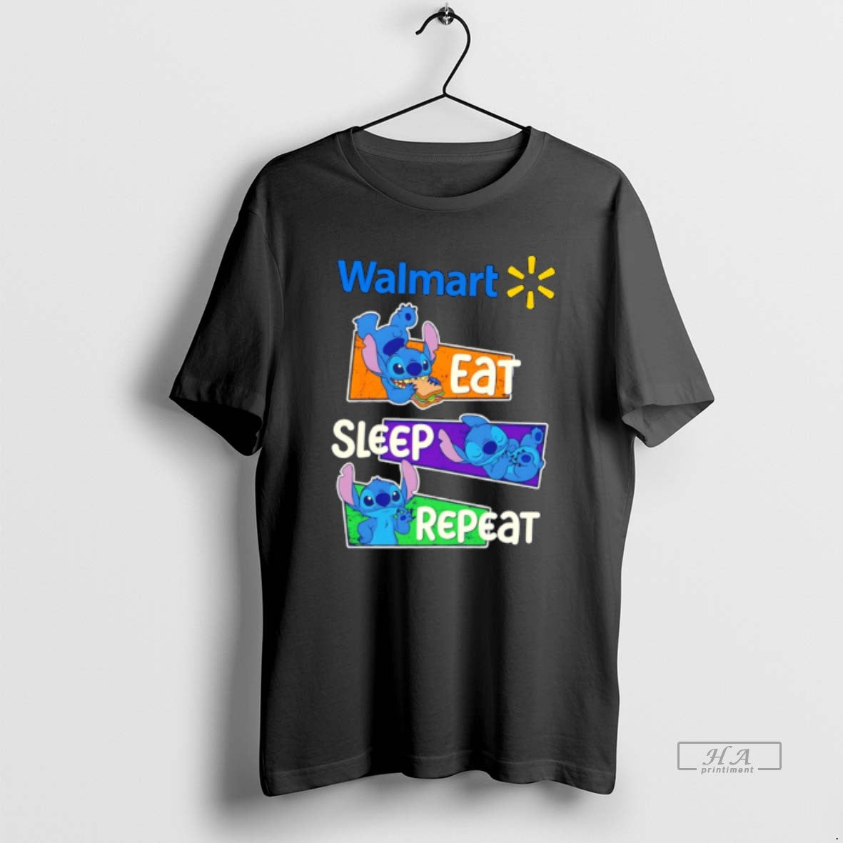 Official Walmart X Bluey Eat Sleep Repeat Tee Hoodie, Sweatshirt | HypeDripTees.com