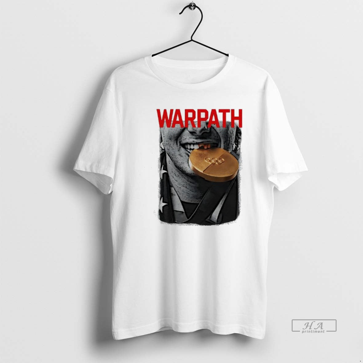 Official Warpath Jack Hughes Golden Smile Garment T-Shirts, Hoodie, Sweatshirt | HypeDripTees.com