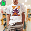 Where My Hug At Cute Halloween Teddy Bear Spooky Season Shirt
