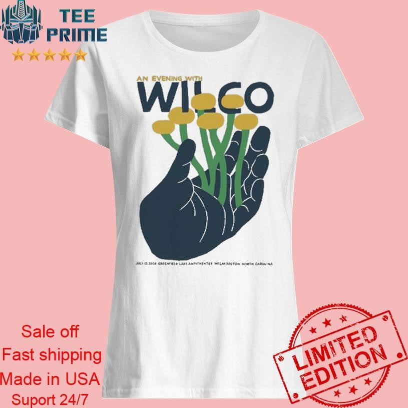 Wilco 7-13-26 Wilmington, NC Event Shirt