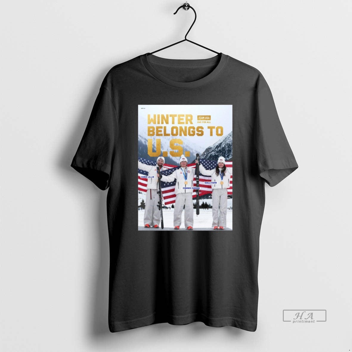 Official Winter Belongs To Us Team Usa One For All Chris Lillis Connor Curran And T-Shirts, Hoodie, Sweatshirt