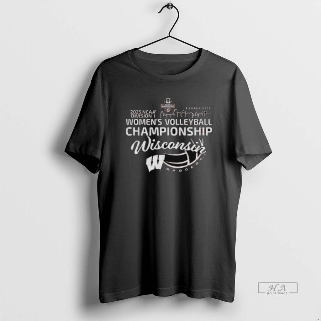 Official Wisconsin Badgers 2025 Ncaa Division 1 Womens Volleyball Champions