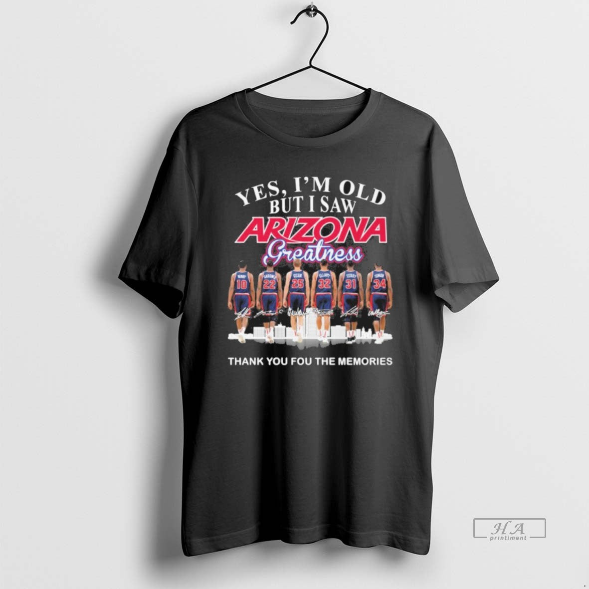 Official Yes Im Old But I Saw Arizona Wildcats Basketball Greatness T-Shirts, Hoodie, Sweatshirt | HypeDripTees.com