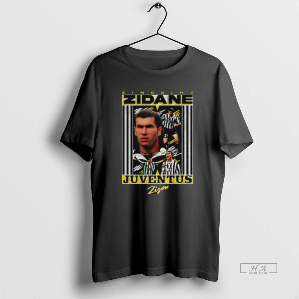 Official Zinedine Zidane Juventus Fc Graphic Signature