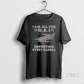 Official I Am All For Dei Deporting Every Illegal Map Classic Womens