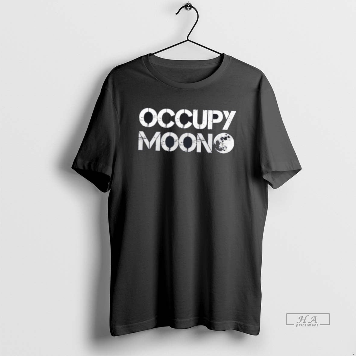 Official Xhit1avj Elon Musk Occupy Moon Tee Hoodie, Sweatshirt | HypeDripTees.com
