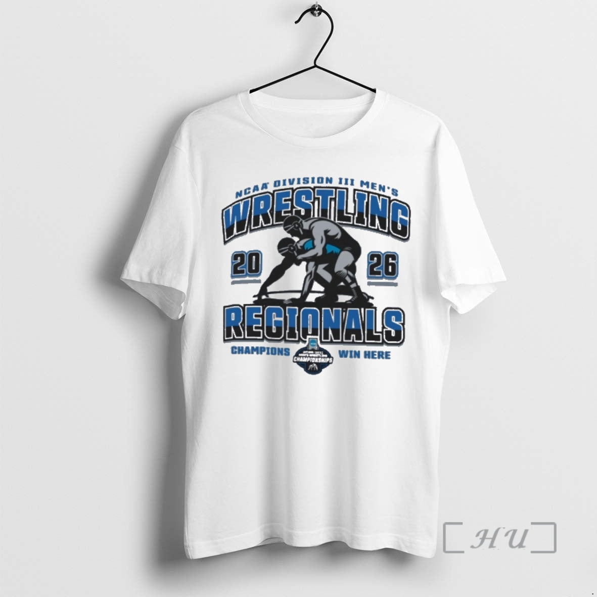 Officials 2026 Ncaa Diii Mens Wrestling Regionals Champions Win Here T-Shirts, Hoodie, Sweatshirt | HypeDripTees.com