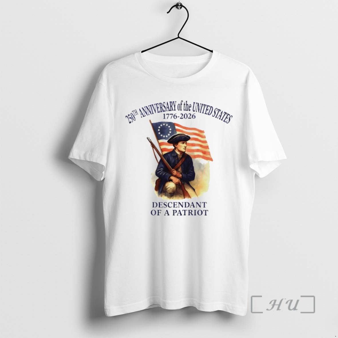Officials 250th Anniversary Of The United States Descendant Of A Patriot American Flag Premium T-Shirts, Hoodie, Sweatshirt