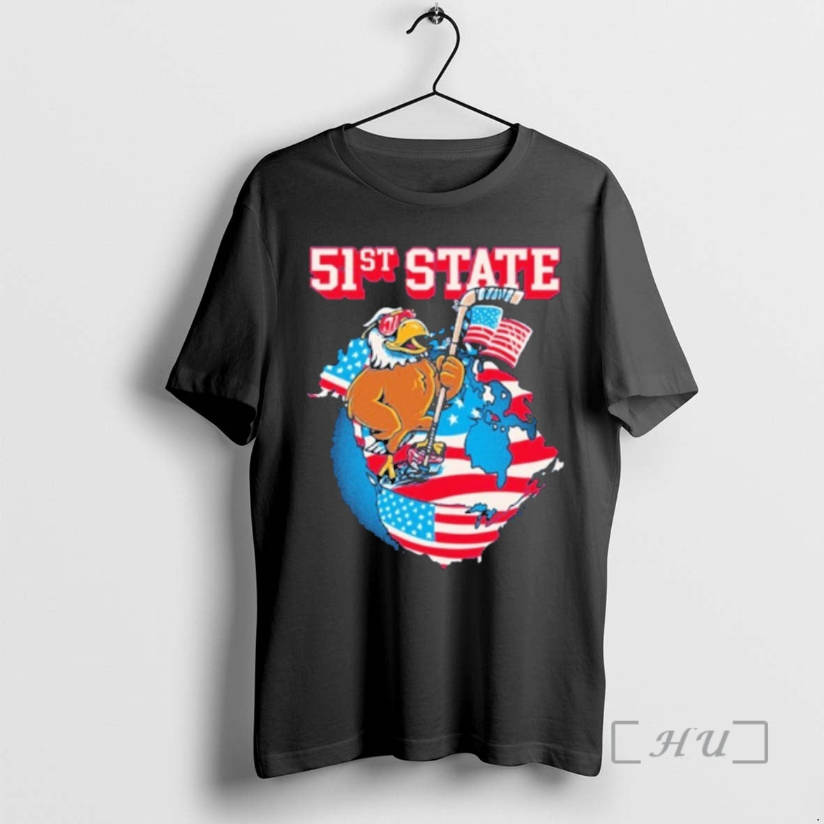 Officials 51st State Mascot Flag T-Shirts, Hoodie, Sweatshirt | HypeDripTees.com