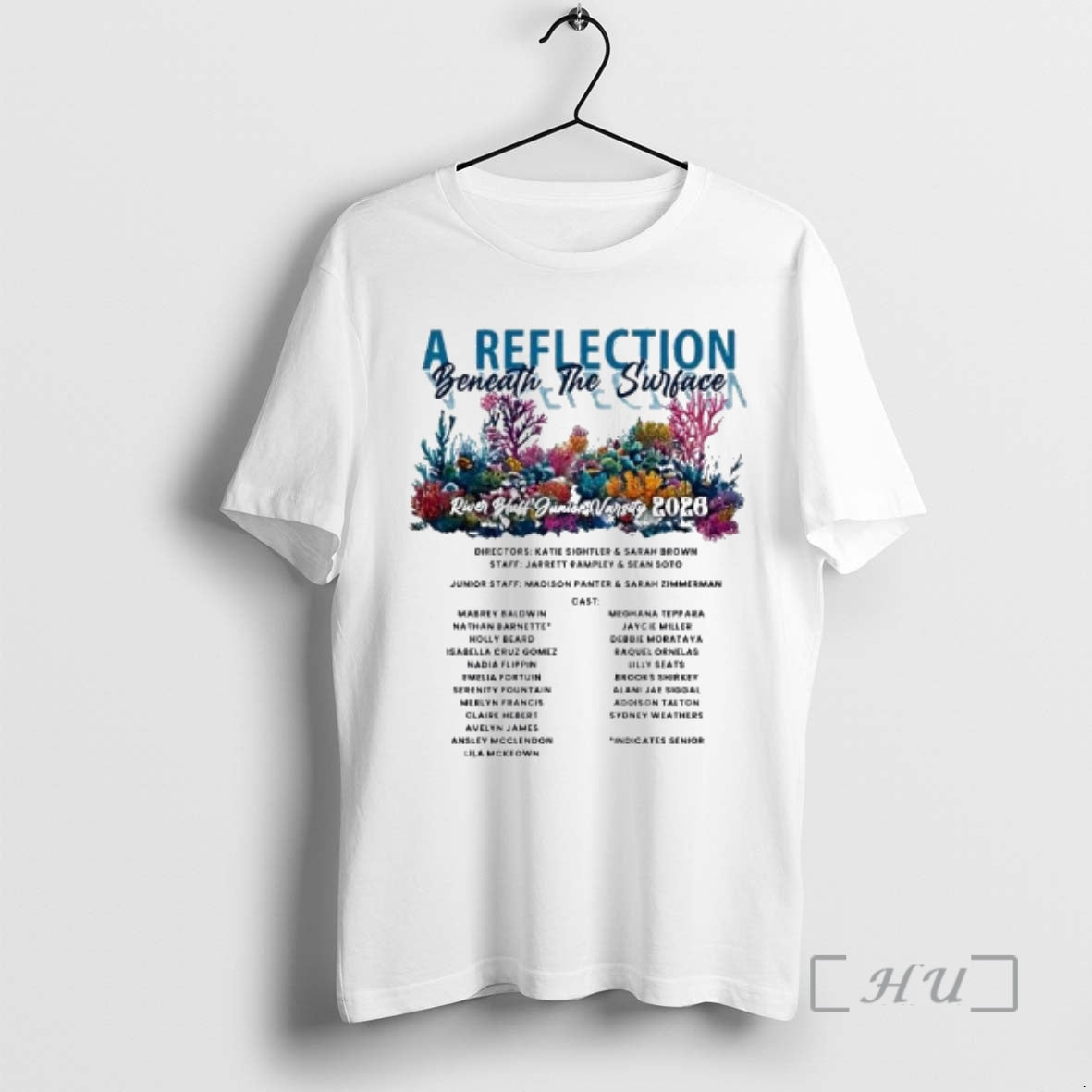 Officials A Reflection Beneath The Surface River Bluff Winter Guard 2026 Premium T Shirts Sweater Hoodie, Sweatshirt