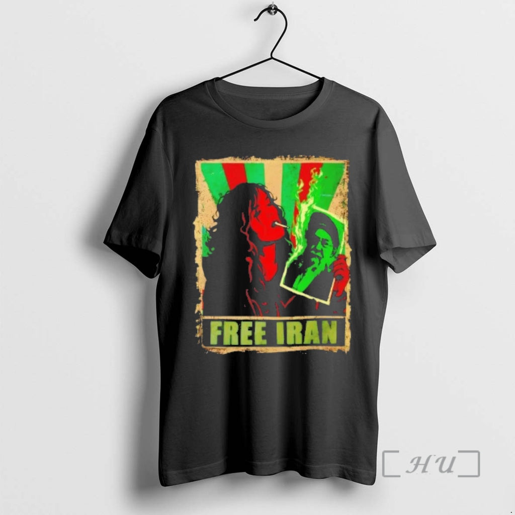 Officials Aida Rostami Smoke By Iran Khamenei Free Iran Tee