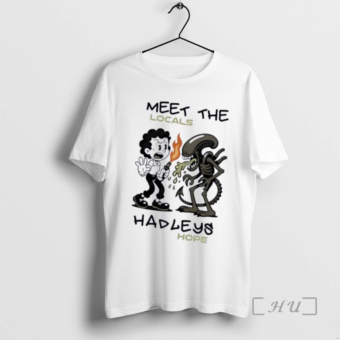 Officials Aliens Movie Meet The Locals T-Shirts, Hoodie, Sweatshirt | HypeDripTees.com
