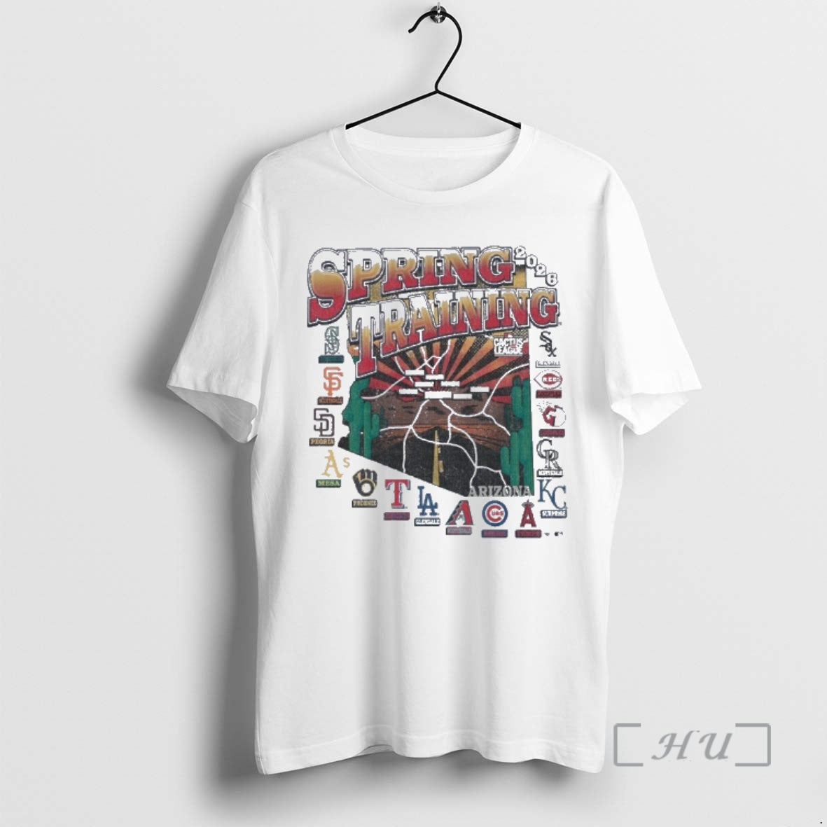 Officials All Teams Spring Training 2026 Mlb Az Cactus League T-Shirts, Hoodie, Sweatshirt | HypeDripTees.com