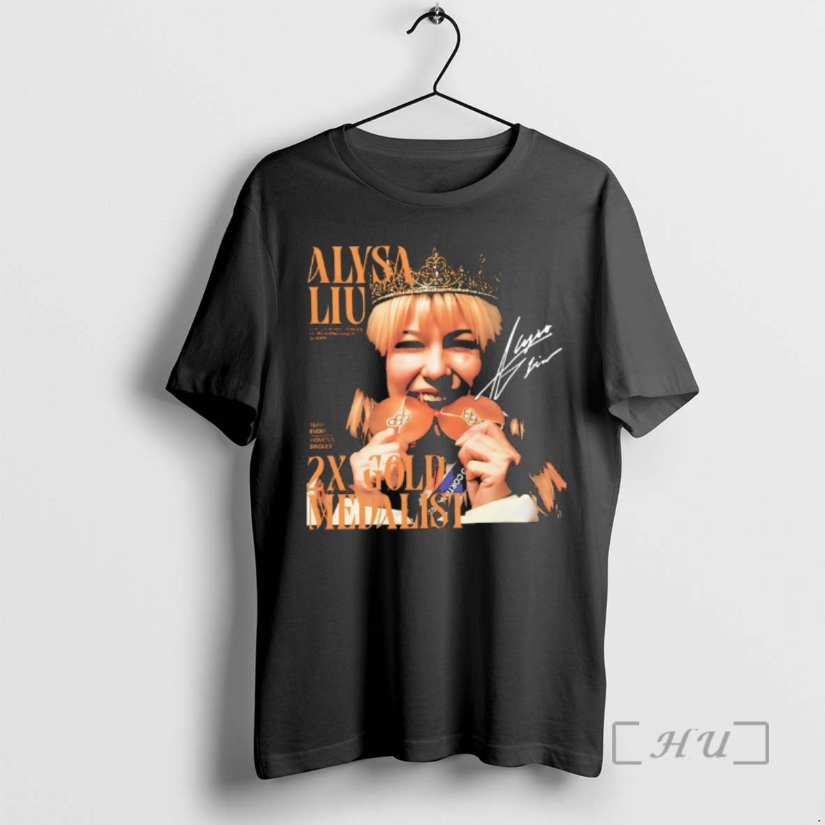 Officials Alysa Liu 2x Olympic Gold Medalist Signature Graphic T-Shirts, Hoodie, Sweatshirt | HypeDripTees.com