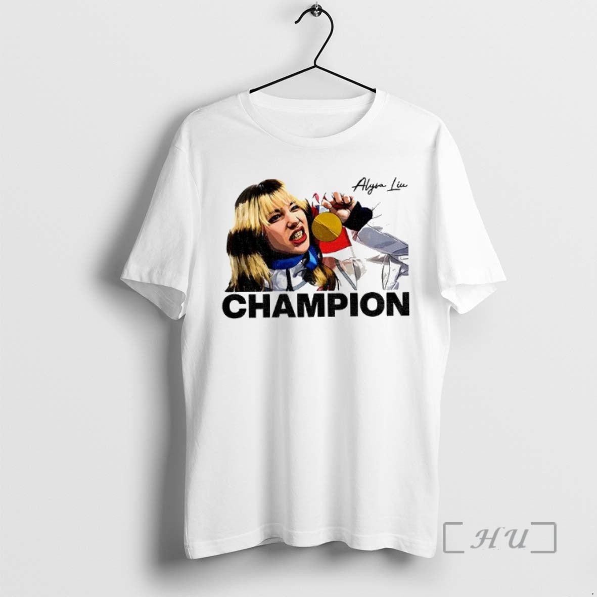 Officials Alysa Liu Champion Figure Skating Usa Team Gold Medal T-Shirts, Hoodie, Sweatshirt | HypeDripTees.com