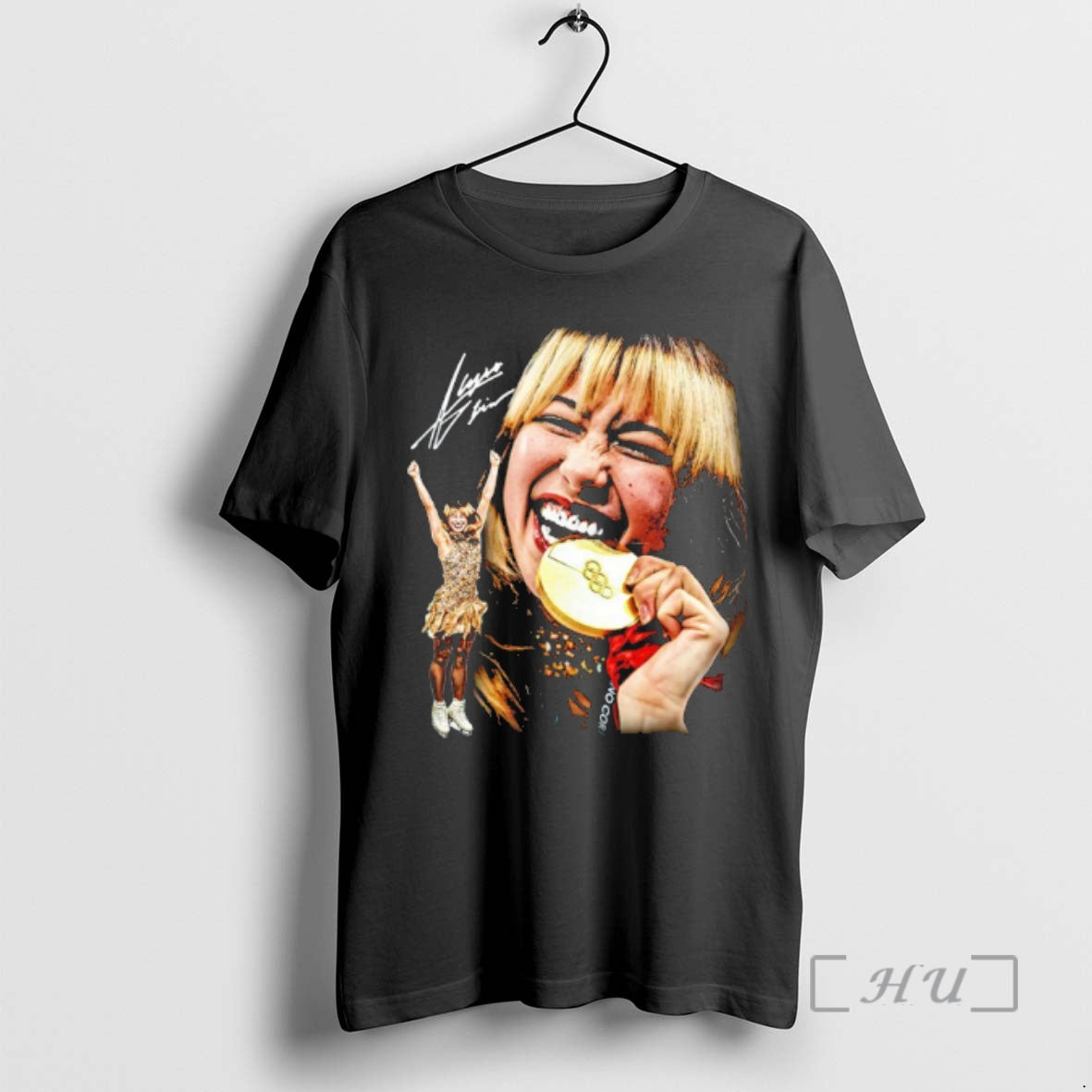 Officials Alysa Liu Us Figure Skater Gold Signature T-Shirts, Hoodie, Sweatshirt | HypeDripTees.com