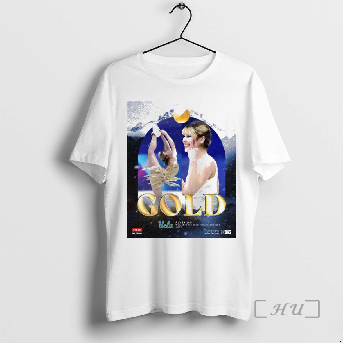 Officials Alysa Liu Womens Singles Figure Skating Ucla Gold Medals T-Shirts, Hoodie, Sweatshirt | HypeDripTees.com