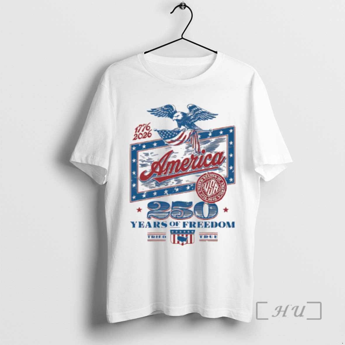 Officials America 250 Years Of Freedom Vintage Eagle T-Shirts, Hoodie, Sweatshirt | HypeDripTees.com
