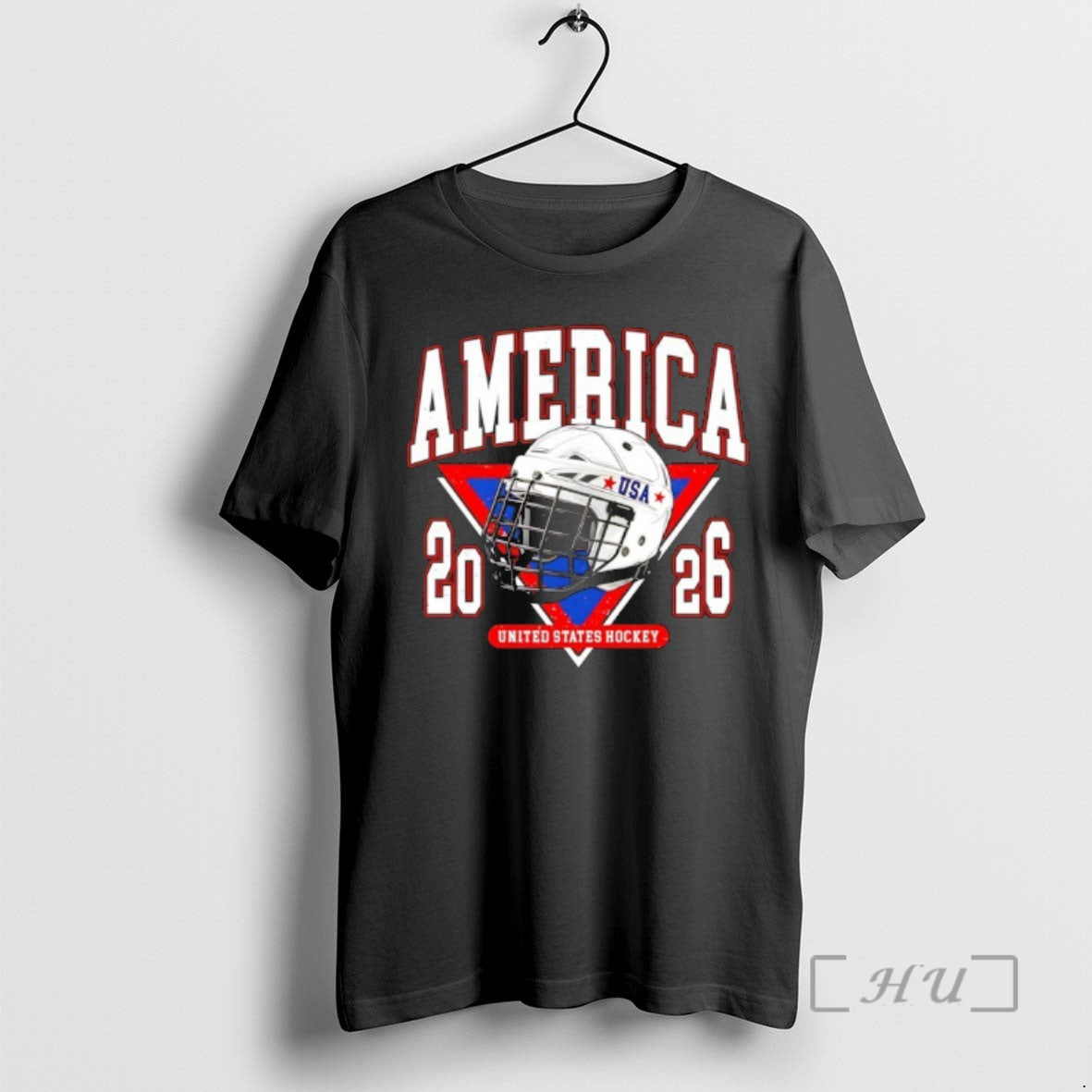 Officials America United States Hockey Champions 2026 Usa Helmet T-Shirts, Hoodie, Sweatshirt | HypeDripTees.com