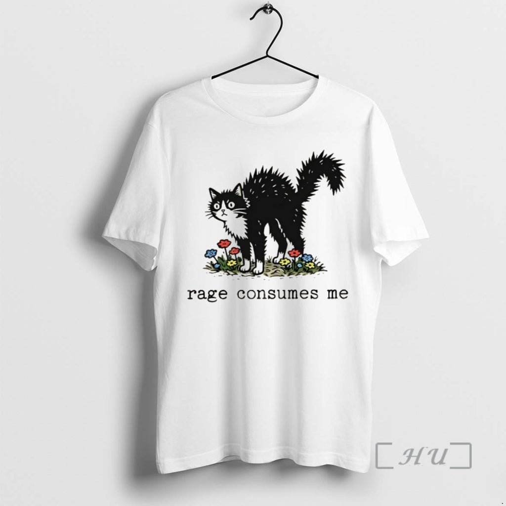 Officials Angry Tuxedo Cat Rage Consumes Me Vintage