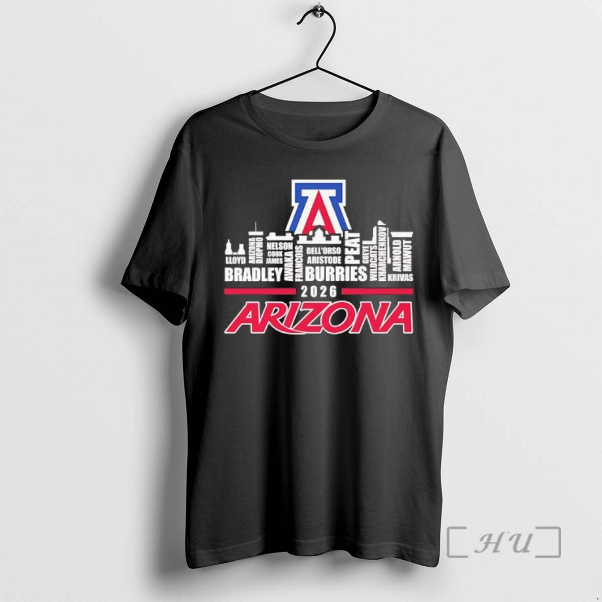 Officials Arizona Wildcats 2026 Logo City Names T-Shirts, Hoodie, Sweatshirt | HypeDripTees.com