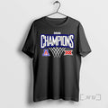 Officials Arizona Wildcats Cardinal 2026 Big 12 Mens Basketball Regular Season Champions Premium T Shirts
