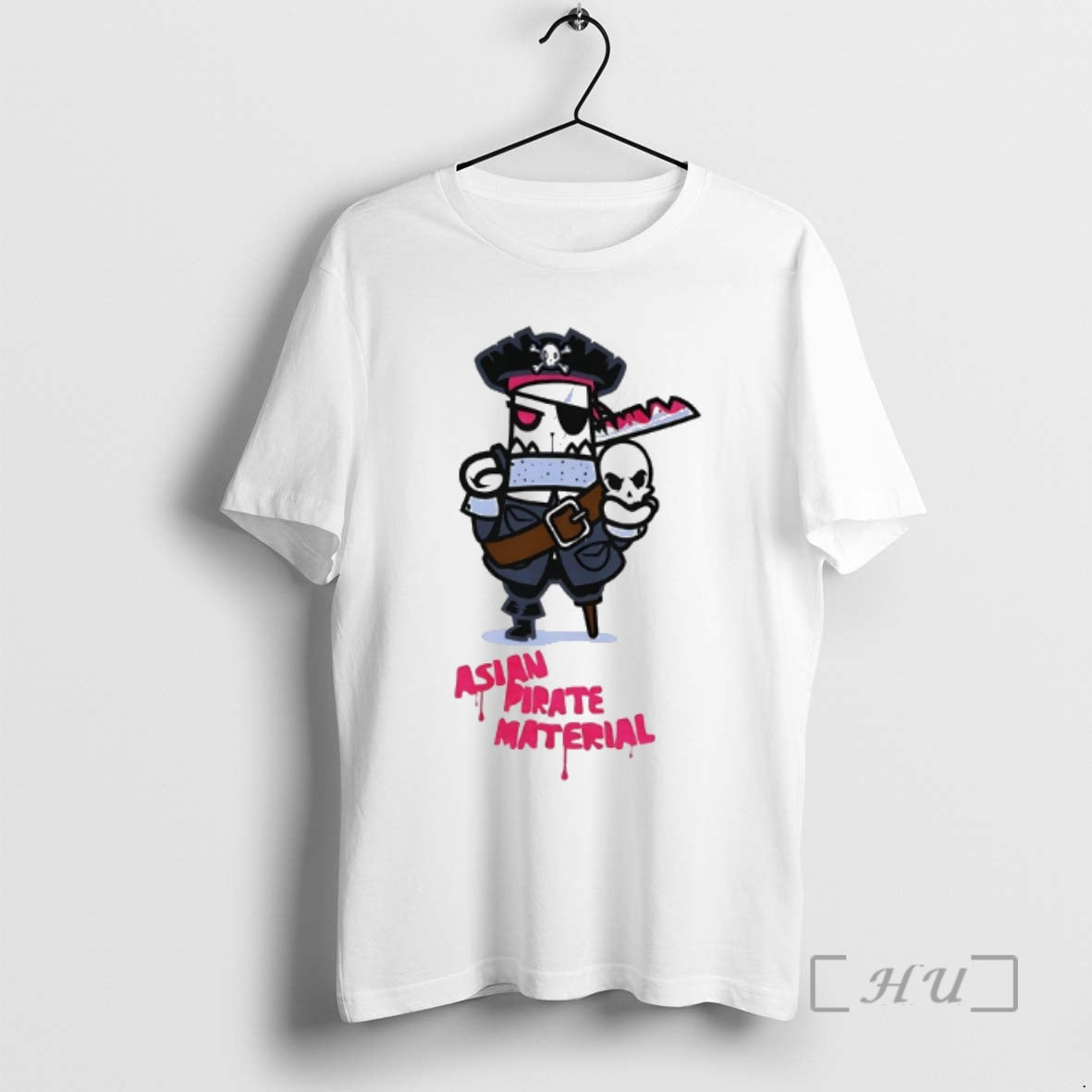 Officials Asian Pirate Material T-Shirts, Hoodie, Sweatshirt | HypeDripTees.com