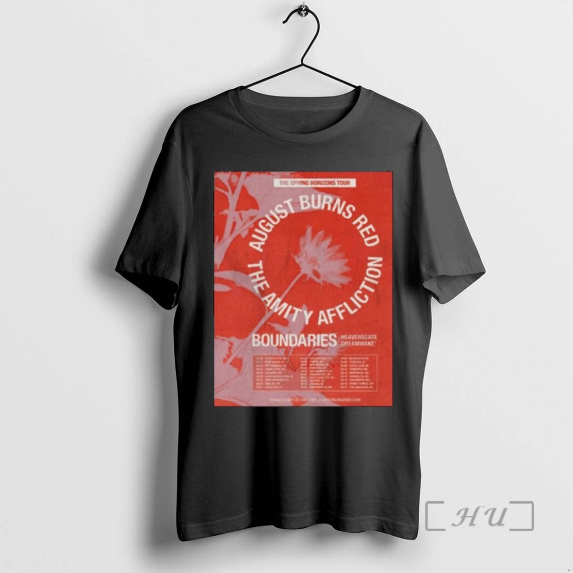 Officials August Burns Red The Spring Horizons Tour 2026 Schedule Tour Dates Premium T Shirts Hoodie, Sweatshirt