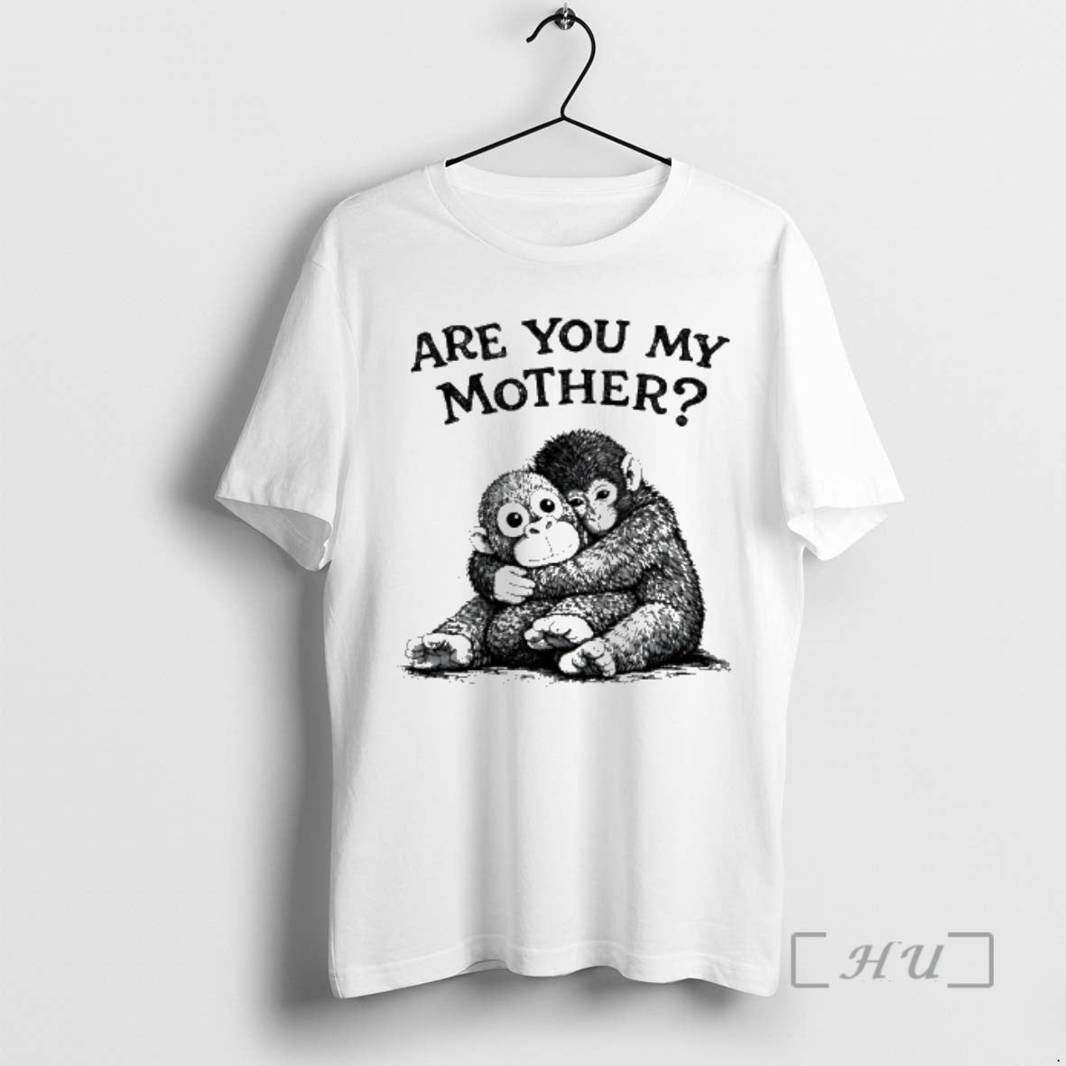 Officials Baby Punch Monkey Hug His Plush Toy Monkey Are You My Mother Premium T-Shirts, Hoodie, Sweatshirt