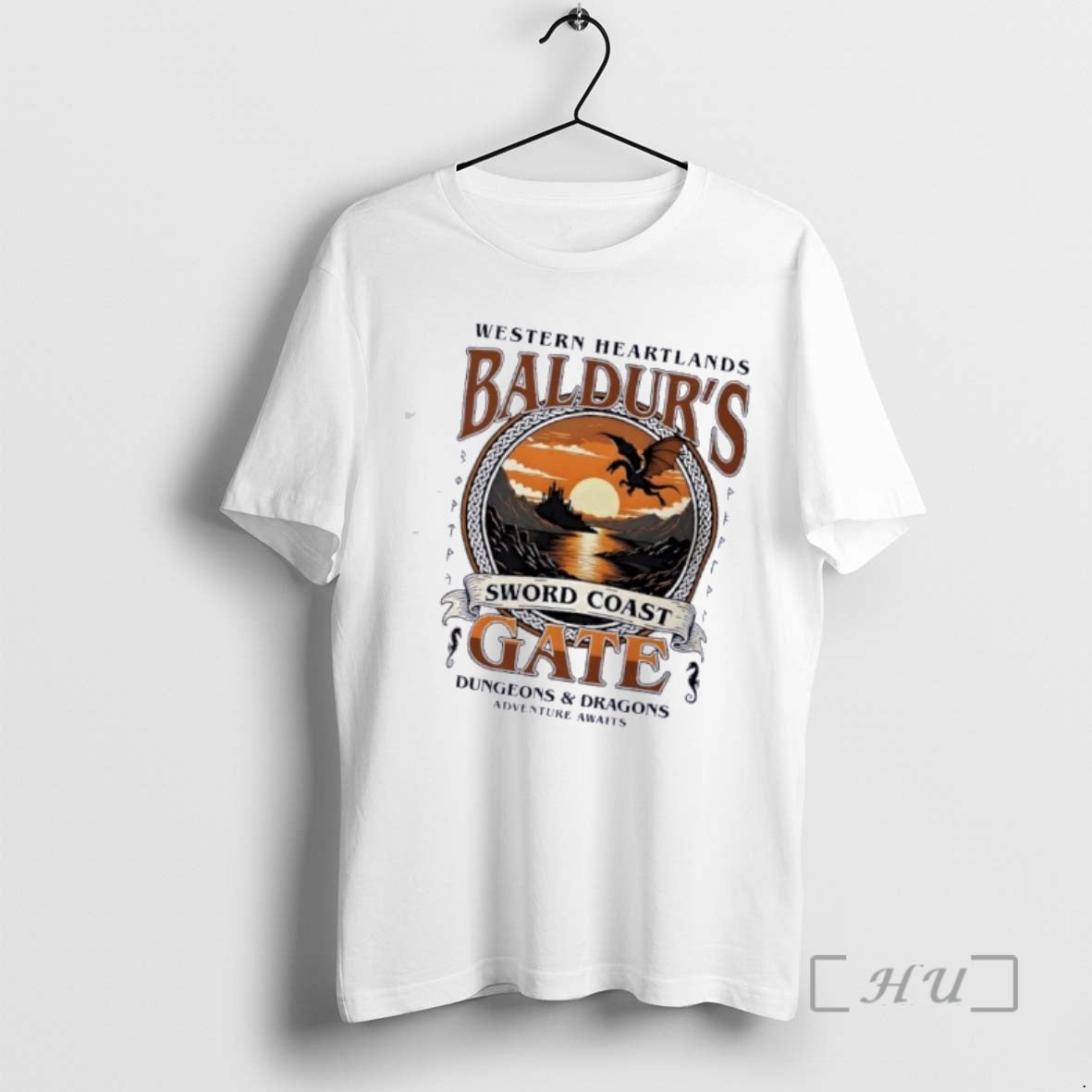 Officials Baldurs Gate Sword Coast Dandd Fantasy Adventure T-Shirts, Hoodie, Sweatshirt | HypeDripTees.com