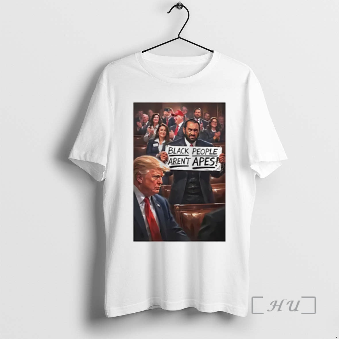 Officials Black People Arent Apes Anti Trump T-Shirts, Hoodie, Sweatshirt | HypeDripTees.com