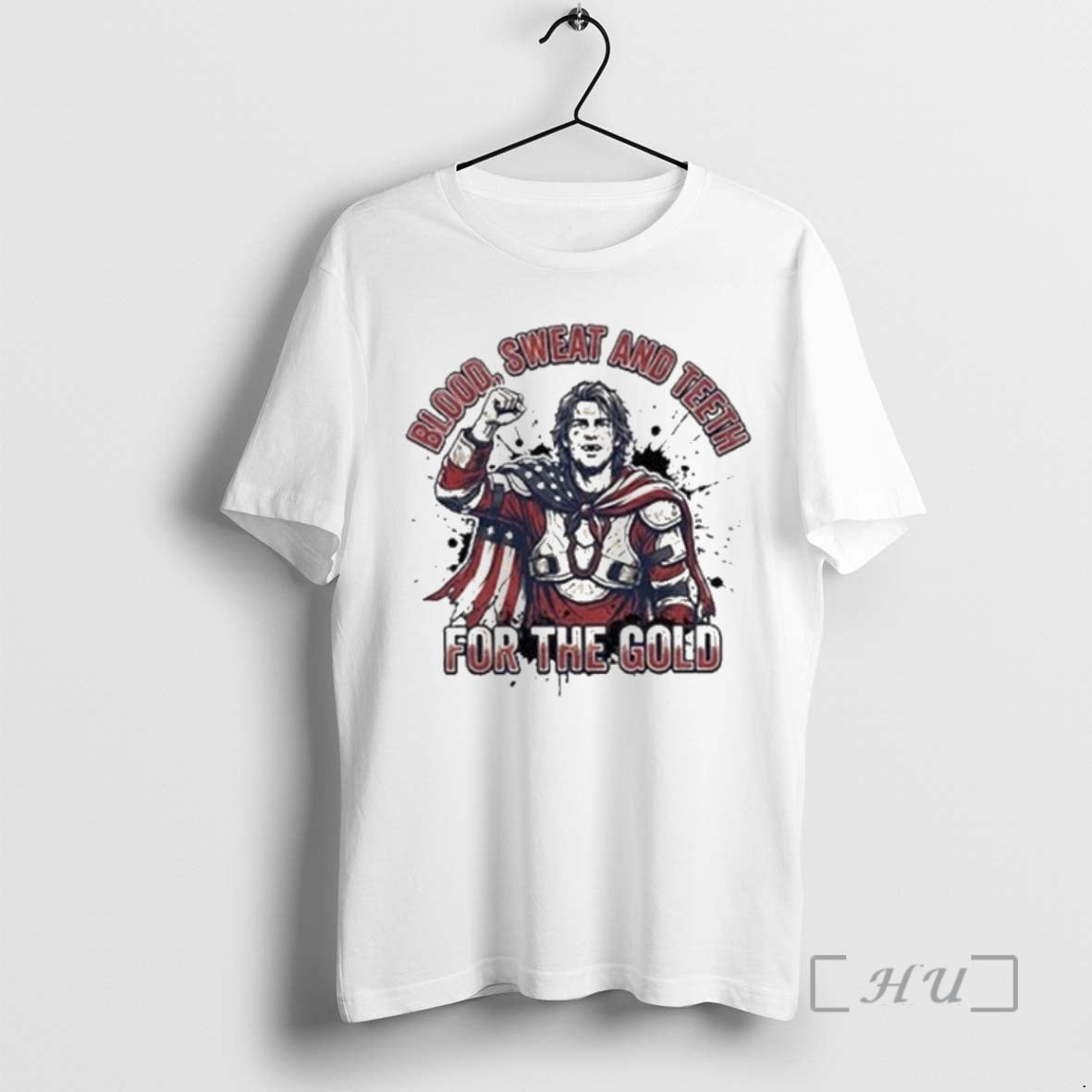 Officials Blood Sweat And Teeth For The Gold Usa Hockey T Premium T Shirts Sweater Hoodie, Sweatshirt | HypeDripTees.com